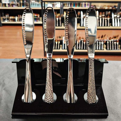 Stainless Steel Butter Knife Cheese Knife Household Spread Jam Bread Cheese Knife Western Dessert Butter Cream Spatula 4