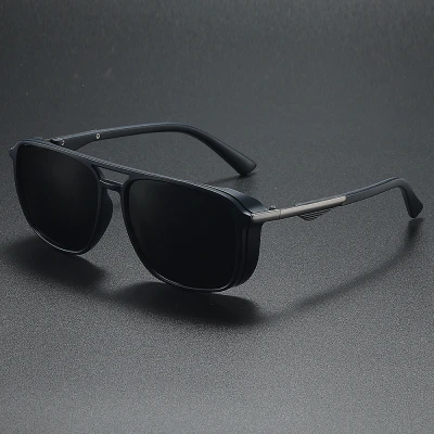 New Men's Square Punk Series Polarized Sunglasses Outdoor Fishing Cycling Glasses Driver Driving Sunglasses