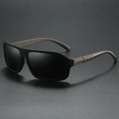 2024 New Men's Polarized Sunglasses - Large Frame, Aluminum Magnesium Temples, Outdoor Cycling, Sports, Fishing, Driving